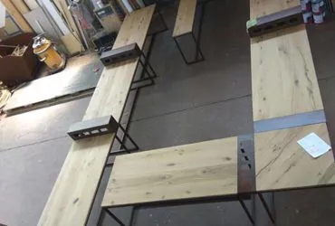 Sedie da ufficio in legno