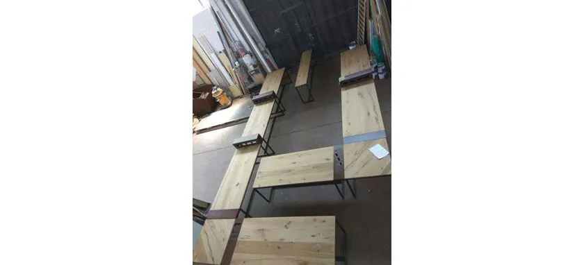 Sedie da ufficio in legno