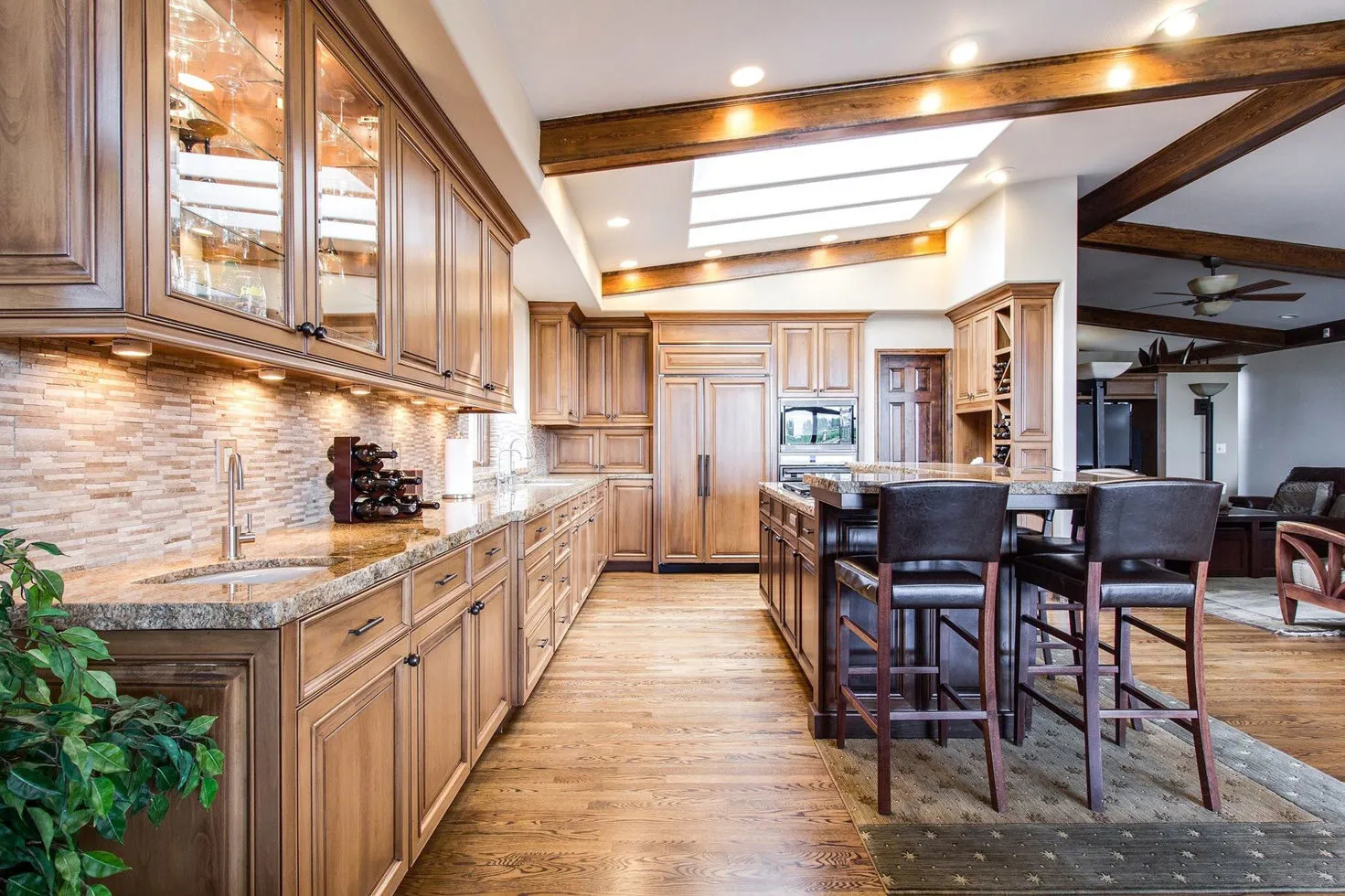 Cucine in legno su misura